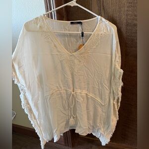 Silver Jeans top